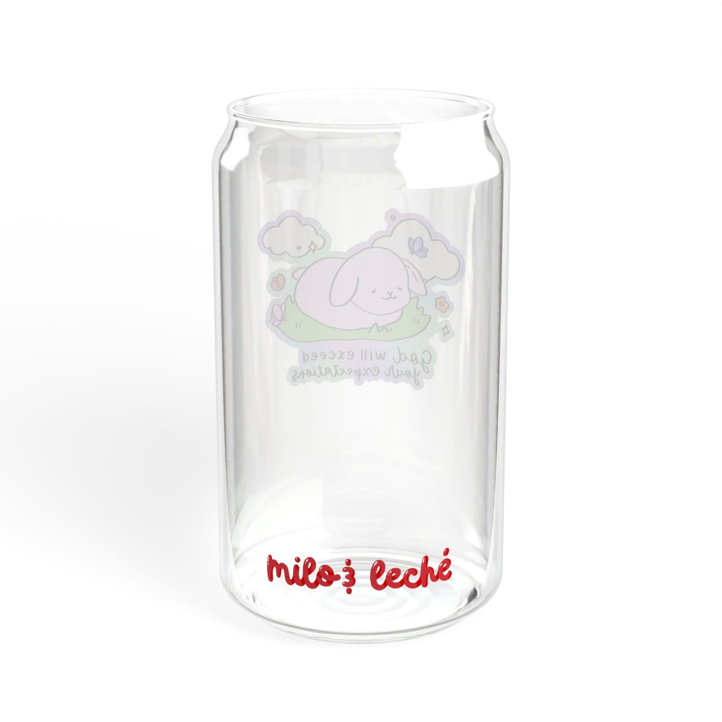 God Will Exceed Your Expectations Glass