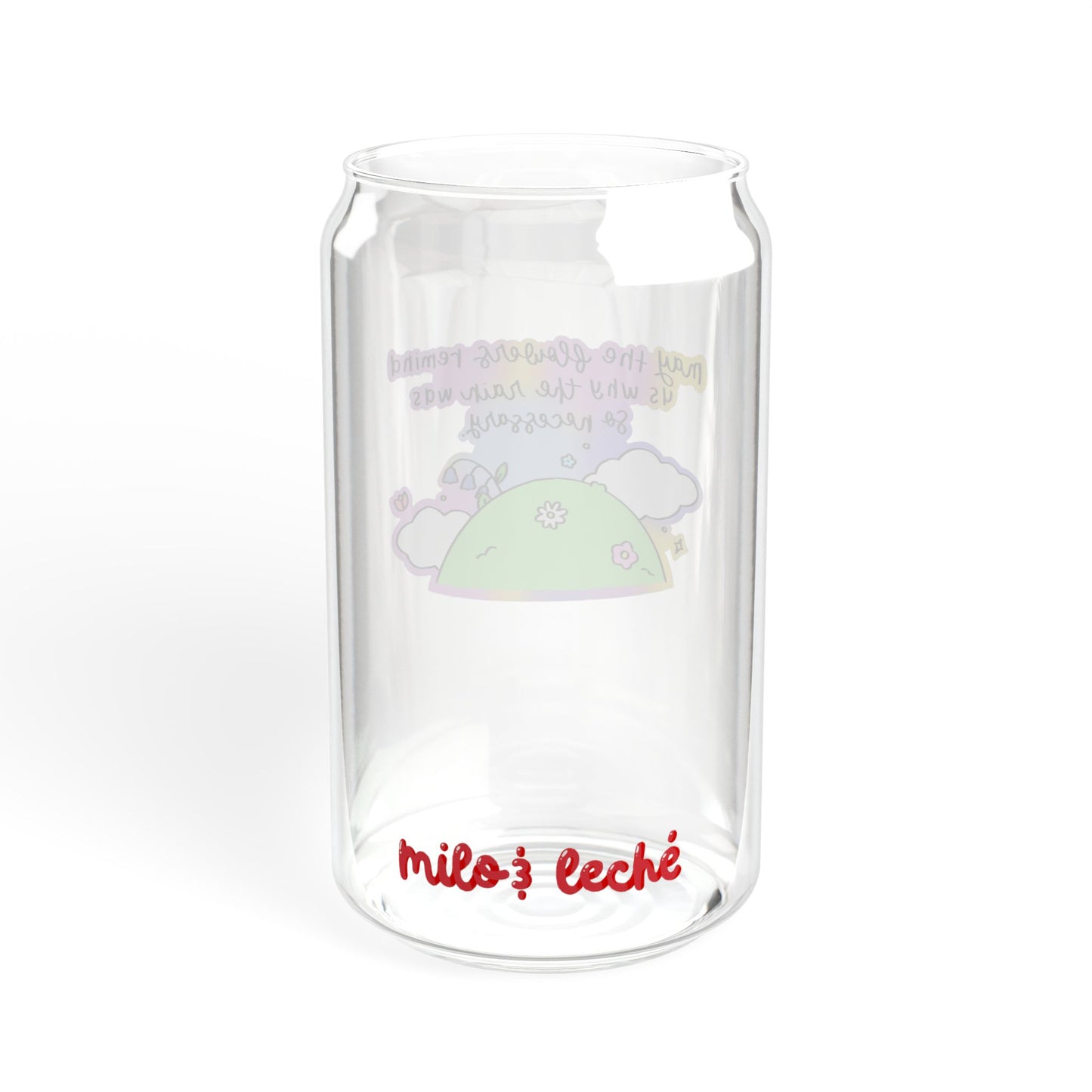 May The Flowers Glass