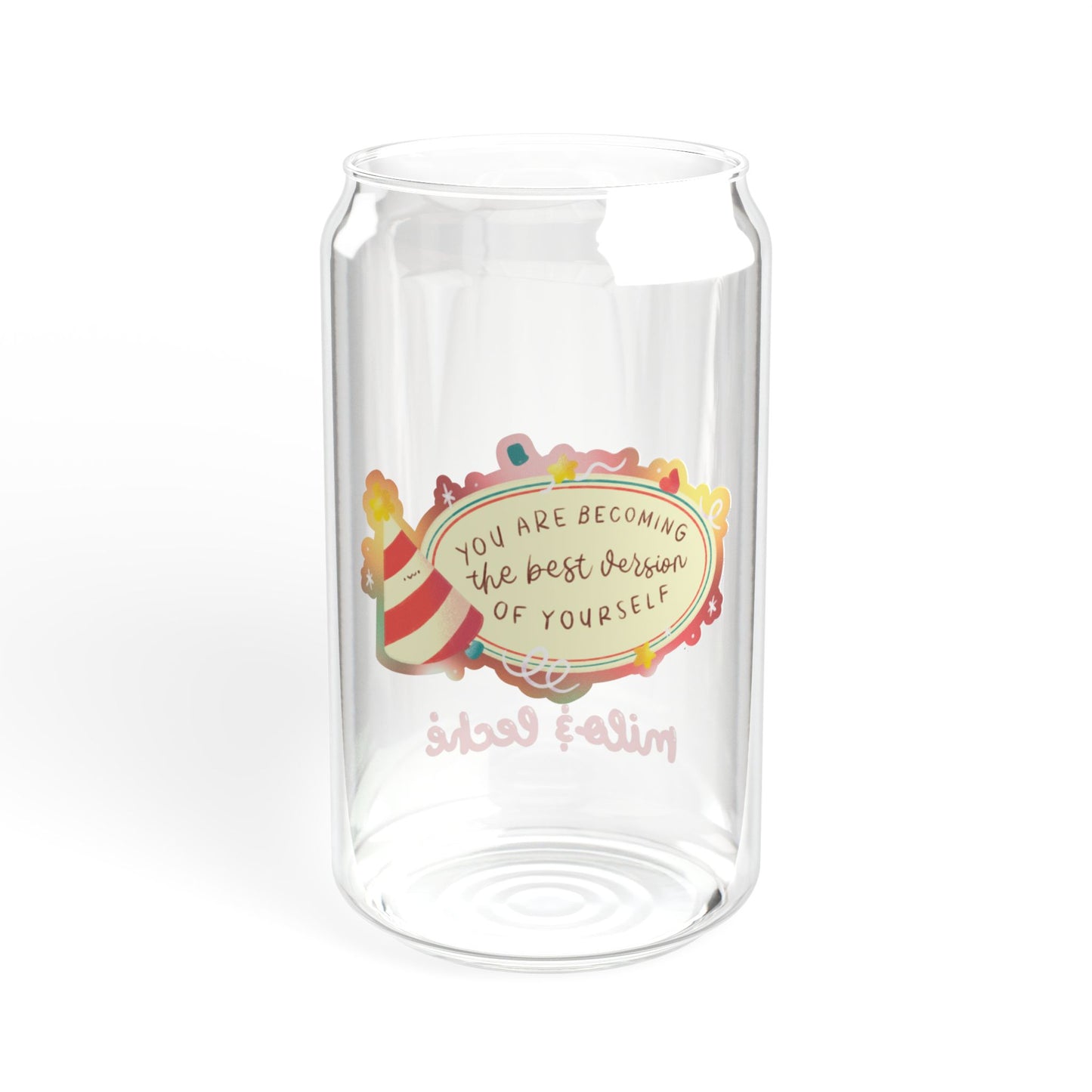 Best Version of Yourself Glass