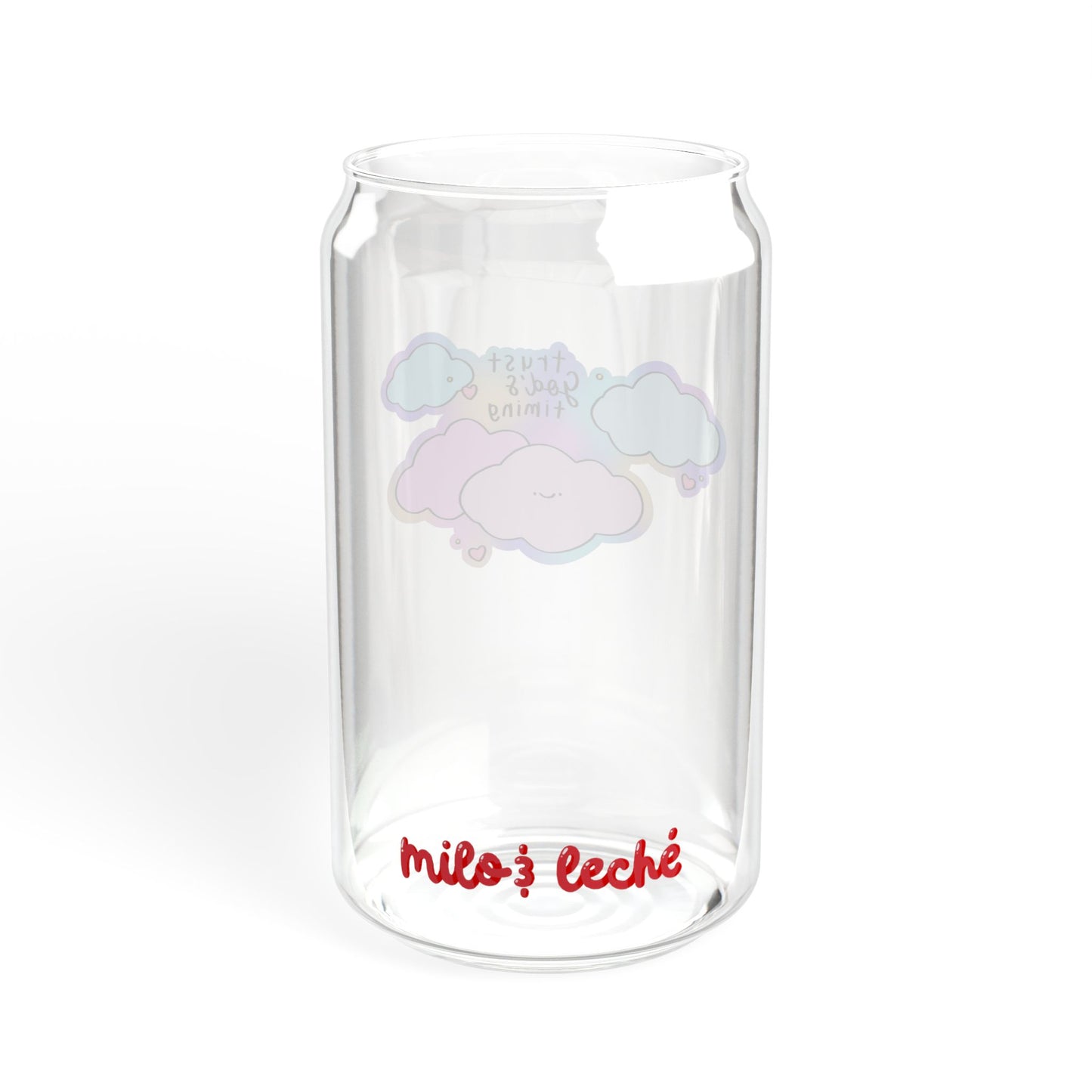 Trust God's Timing Glass