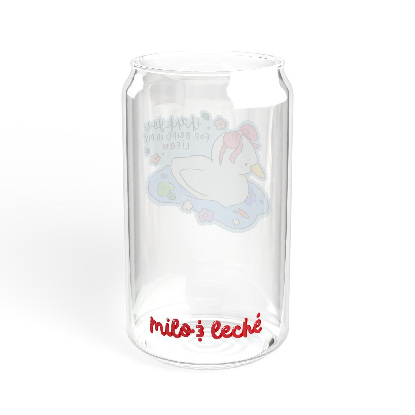 Thank You for Being in my Life Glass