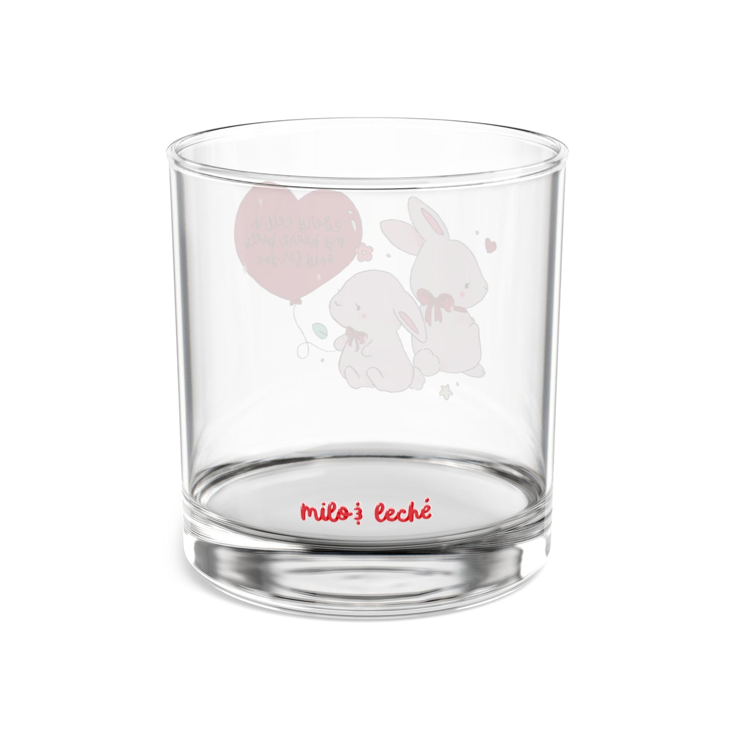 My Heart Beats Only For You Glass Cup