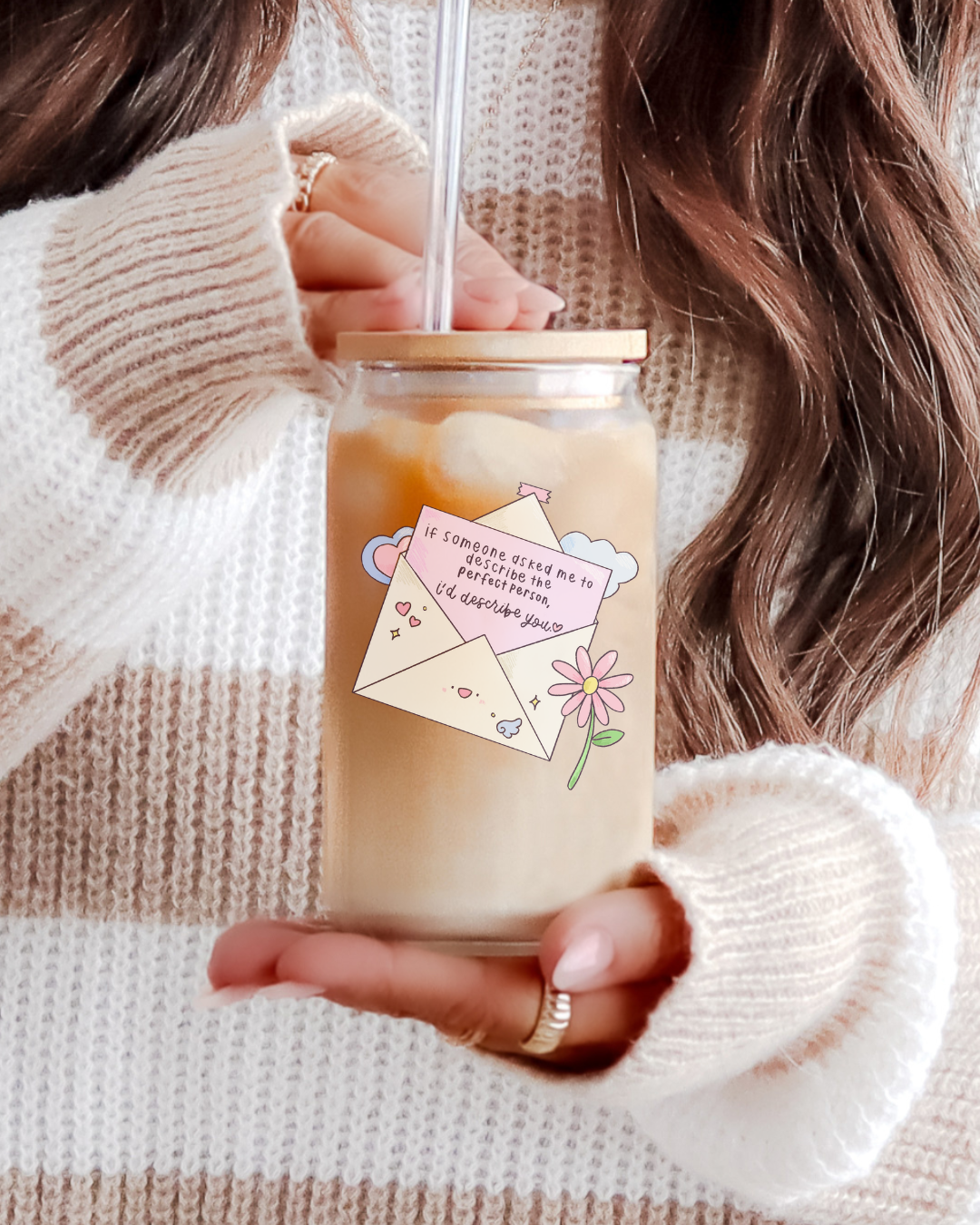 The Perfect Person Glass